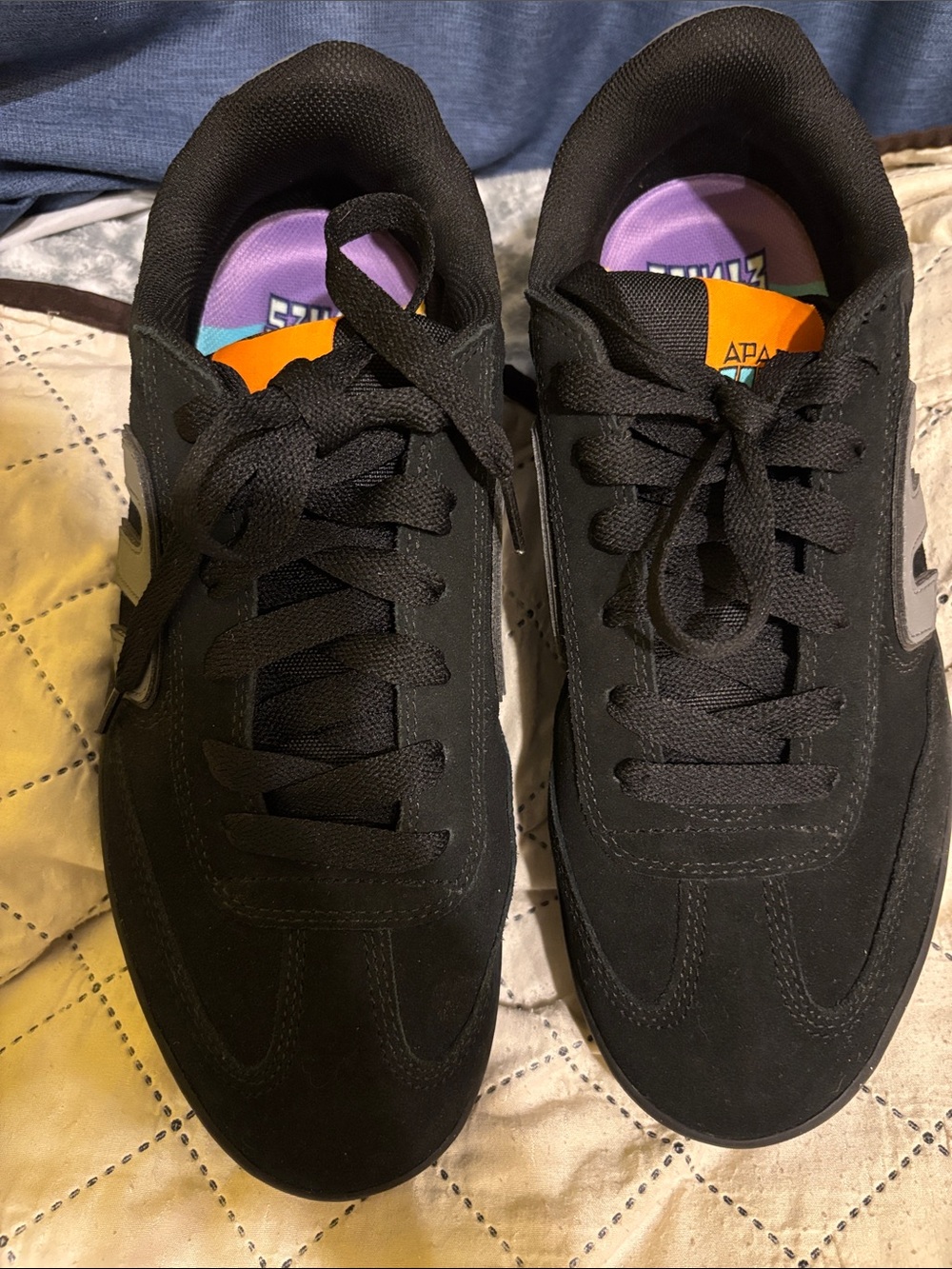 Etnies x Apache Locut Black & Grey Skate Shoes